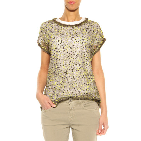 T-Shirt Pinko olive