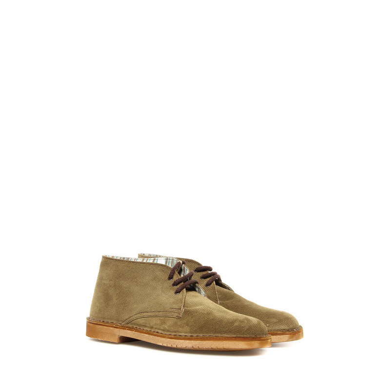 Lace up shoes “Diave“ Weg olive