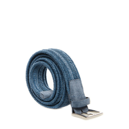 Belt “Rope Elast“ Orciani blue