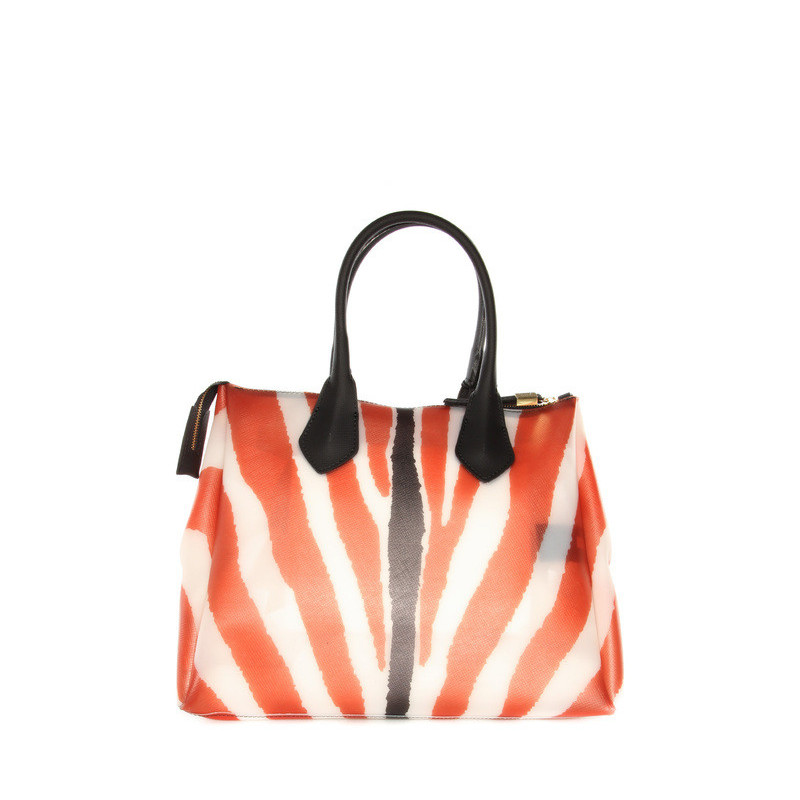Bag large GUM red-white