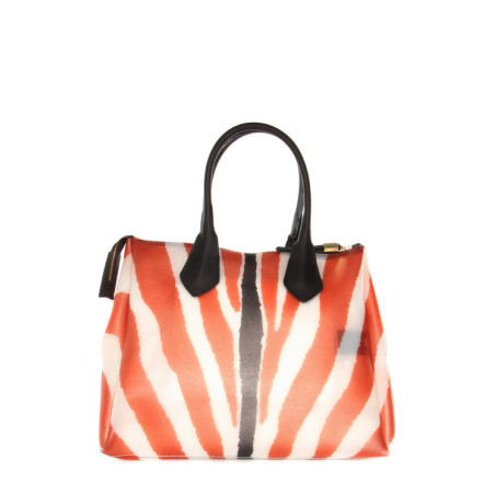 Bag large GUM red-white