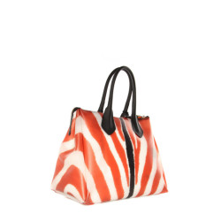 Bag large GUM red-white