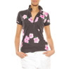 Polo Sun68 dark brown