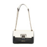 Shoulder bag Moschino Love black-white