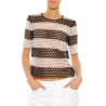 T-Shirt Michael Kors black-white