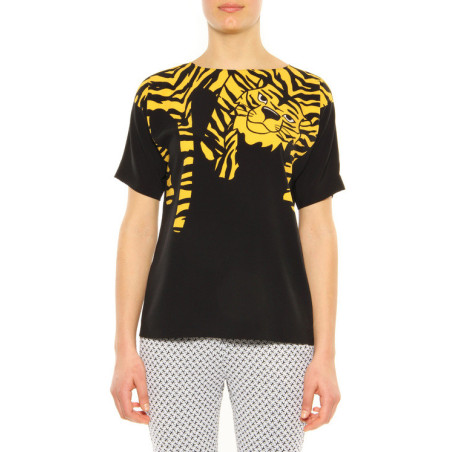 T-Shirt Moschino Cheap And Chic black