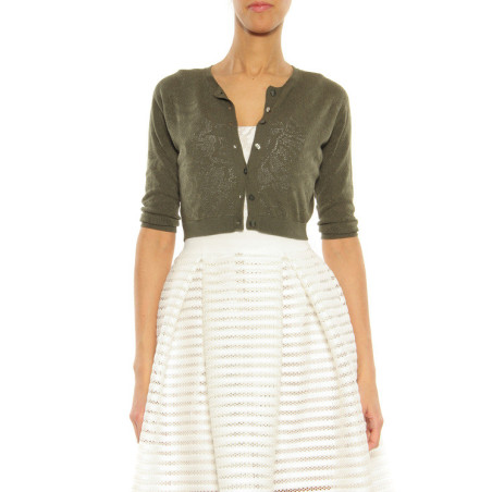 Cardigan Pinko olive