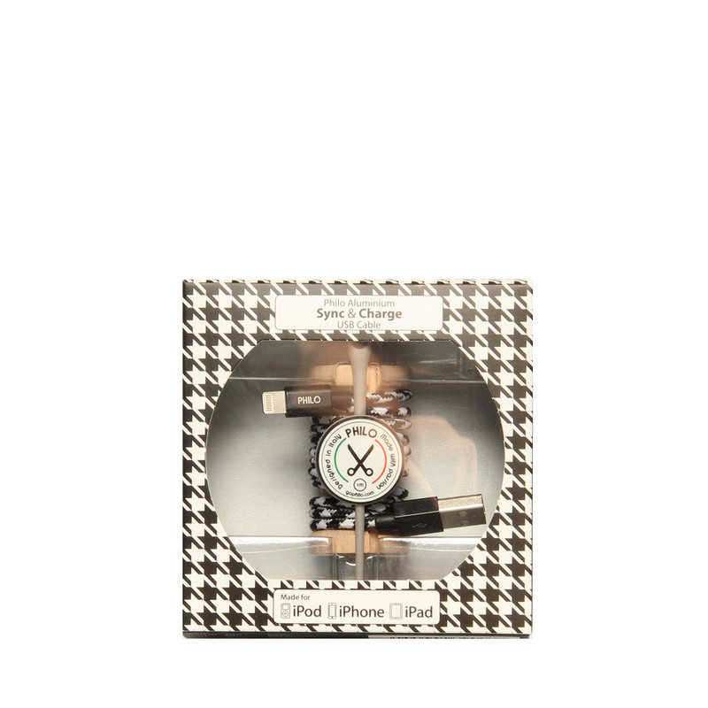 USB cable Philo black-white