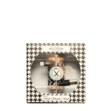 USB cable Philo black-white