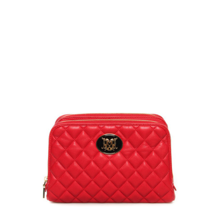 Shoulder bag Moschino Love red