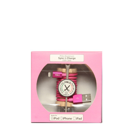 USB cable Philo pink