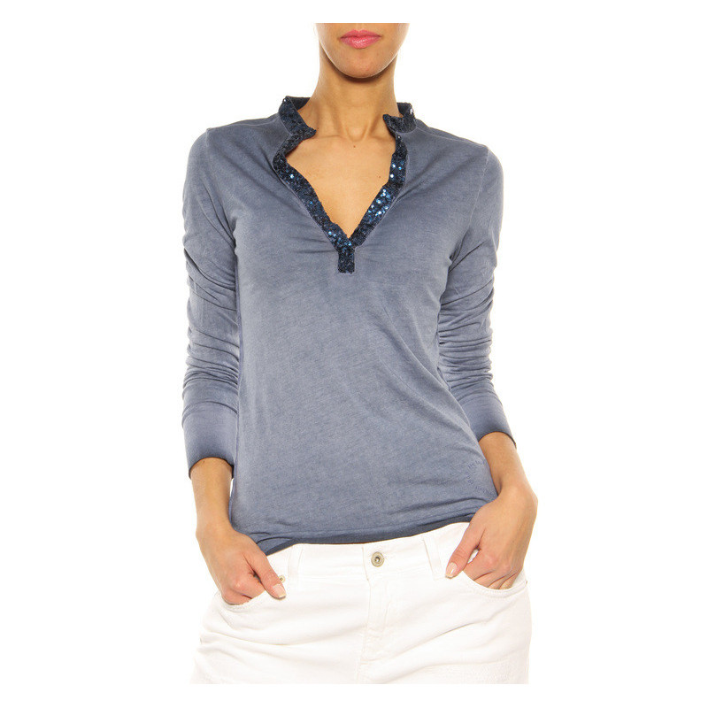 Long sleeve T-Shirt Better Rich blue