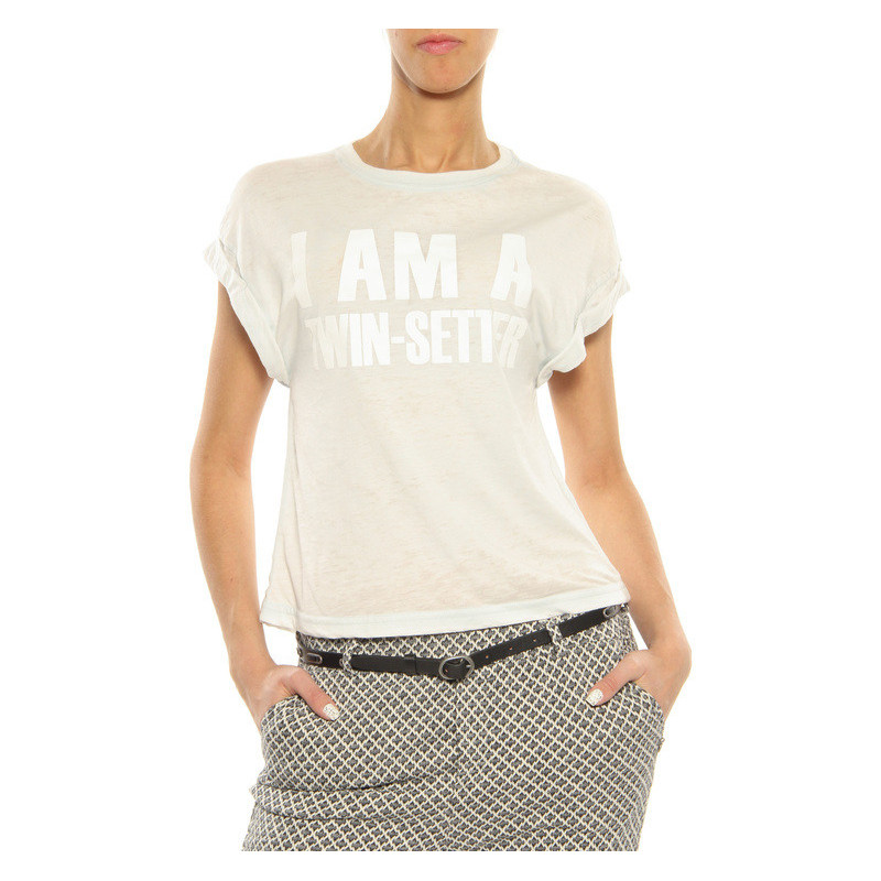 T-Shirt Twin Set light blue