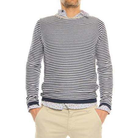 Sweater Kaos blue