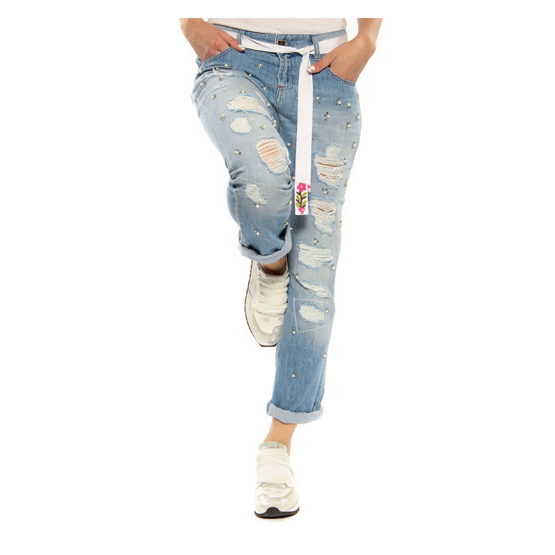 jeans Twin Set light blue