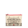 Clutch Moschino Love beige-red
