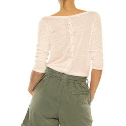 T-Shirt Majestic Filatures rose