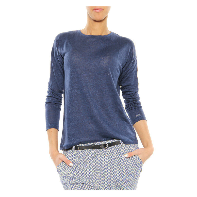 Long sleeve T-Shirt Sun68 blue