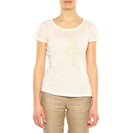 T-Shirt “Patti“ Luis Trenker cream
