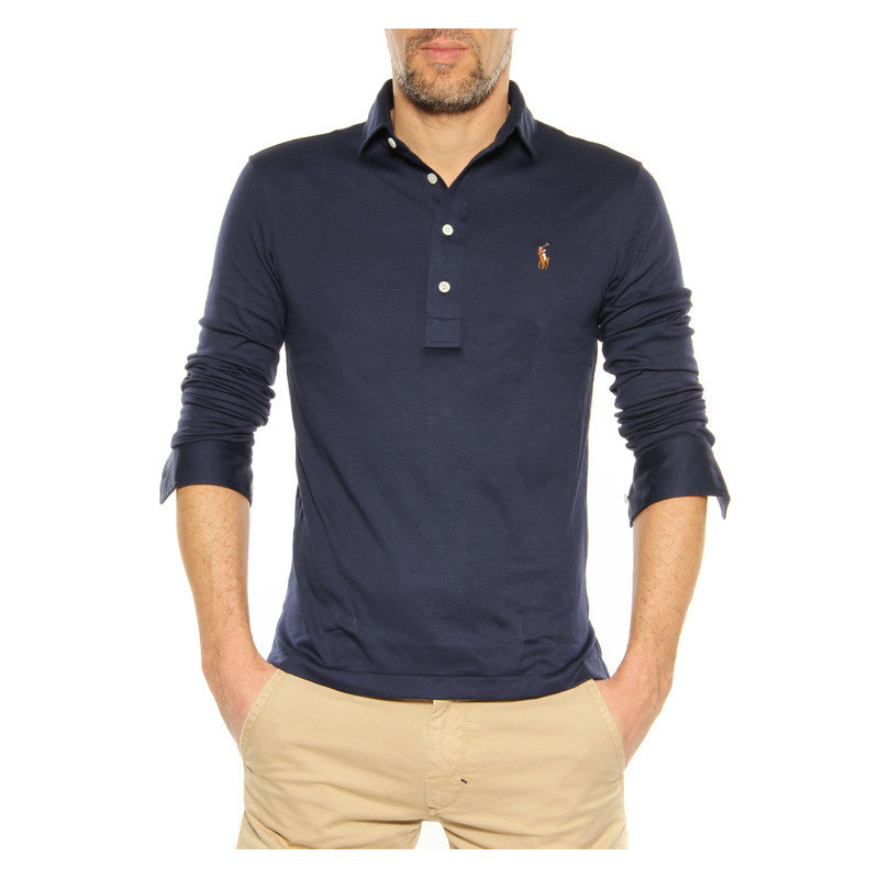 Long sleeve Polo Ralph Lauren dark blue