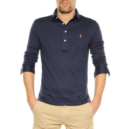 Long sleeve Polo Ralph Lauren dark blue