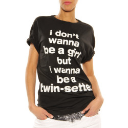 T-Shirt Twin-Set black
