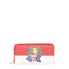 Wallet Moschino Love red-white