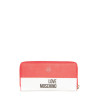 Wallet Moschino Love red-white