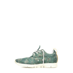 Sneakers Leather Crown green