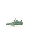 Sneakers Leather Crown green