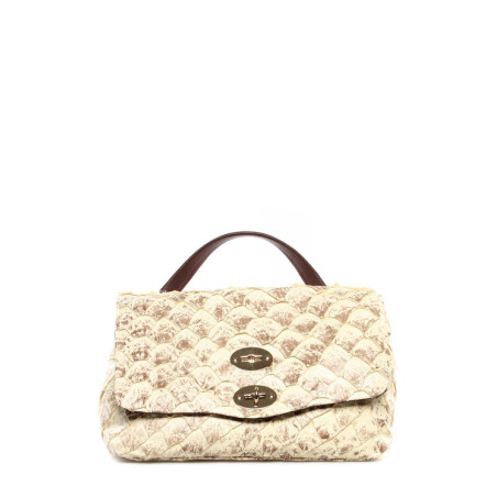 Bag “Postina“ small Zanellato cream