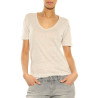 T-Shirt Majestic Filatures light grey