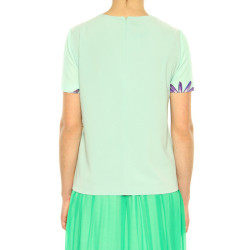 T-Shirt Moschino Cheap And Chic mint green