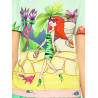 T-Shirt Moschino Cheap And Chic mint green
