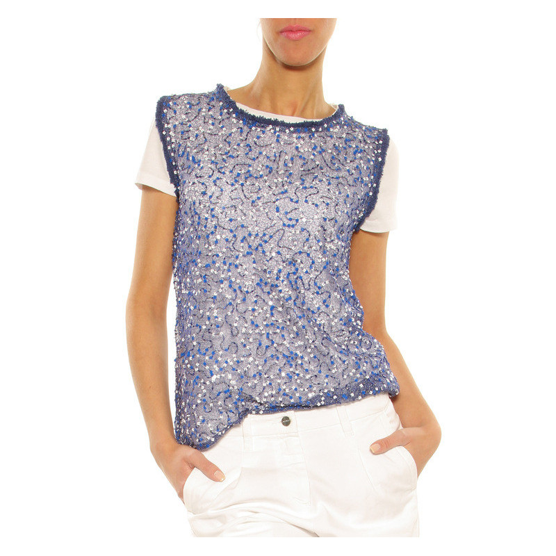 Top Pinko blue
