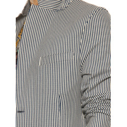 blazer Harris Wharf blue-white