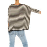T-Shirt Jucca cream-black