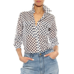 Shirt Himons white-blue