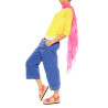 T-Shirt ”Double” Majestic Filatures yellow