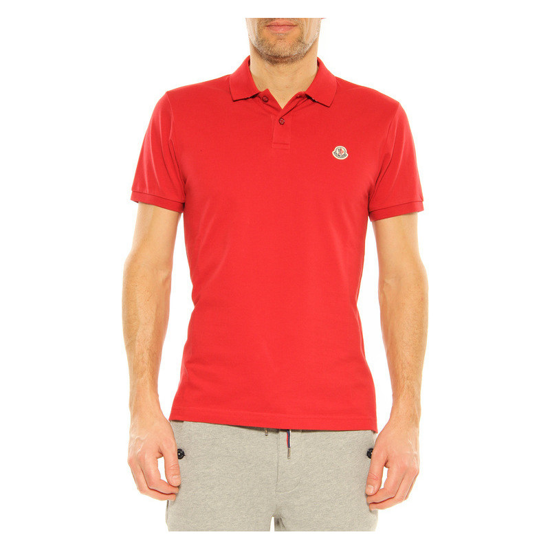 Polo Moncler red