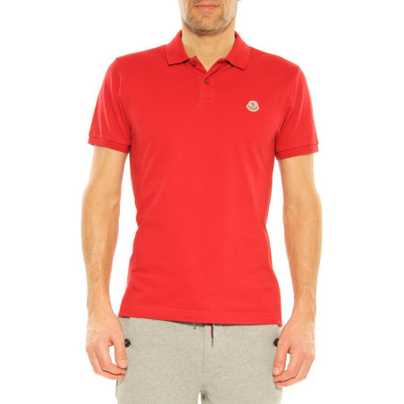 Polo Moncler red