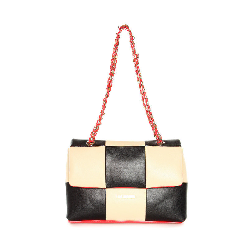 handtaschen Moschino Love black-cream
