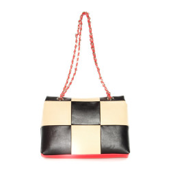 handtaschen Moschino Love black-cream