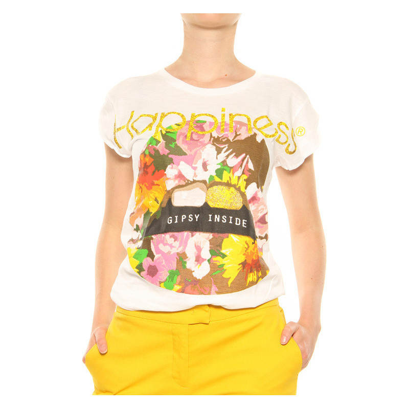 T-Shirt Happiness multi