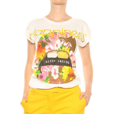 T-Shirt Happiness multi