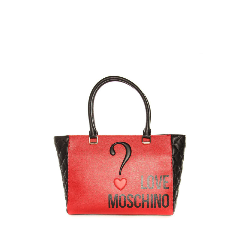 Shopper Moschino Love red