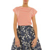 T-Shirt Jucca rose-blue