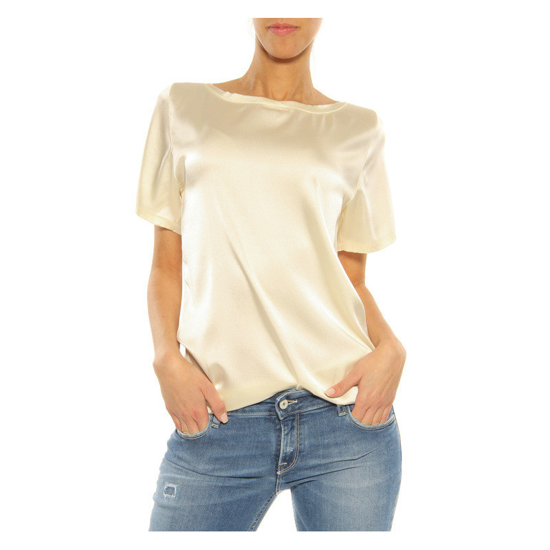 Silk T-Shirt Cycle cream