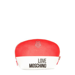 Purse Moschino Love red-white