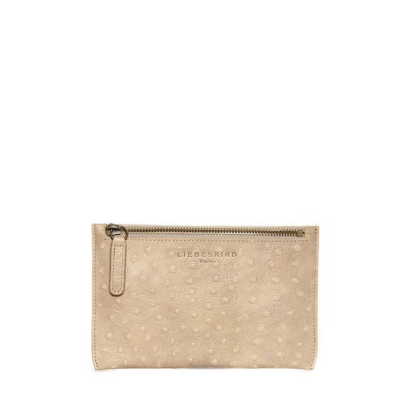 Makeup bag ”Kiwi” Liebeskind light grey